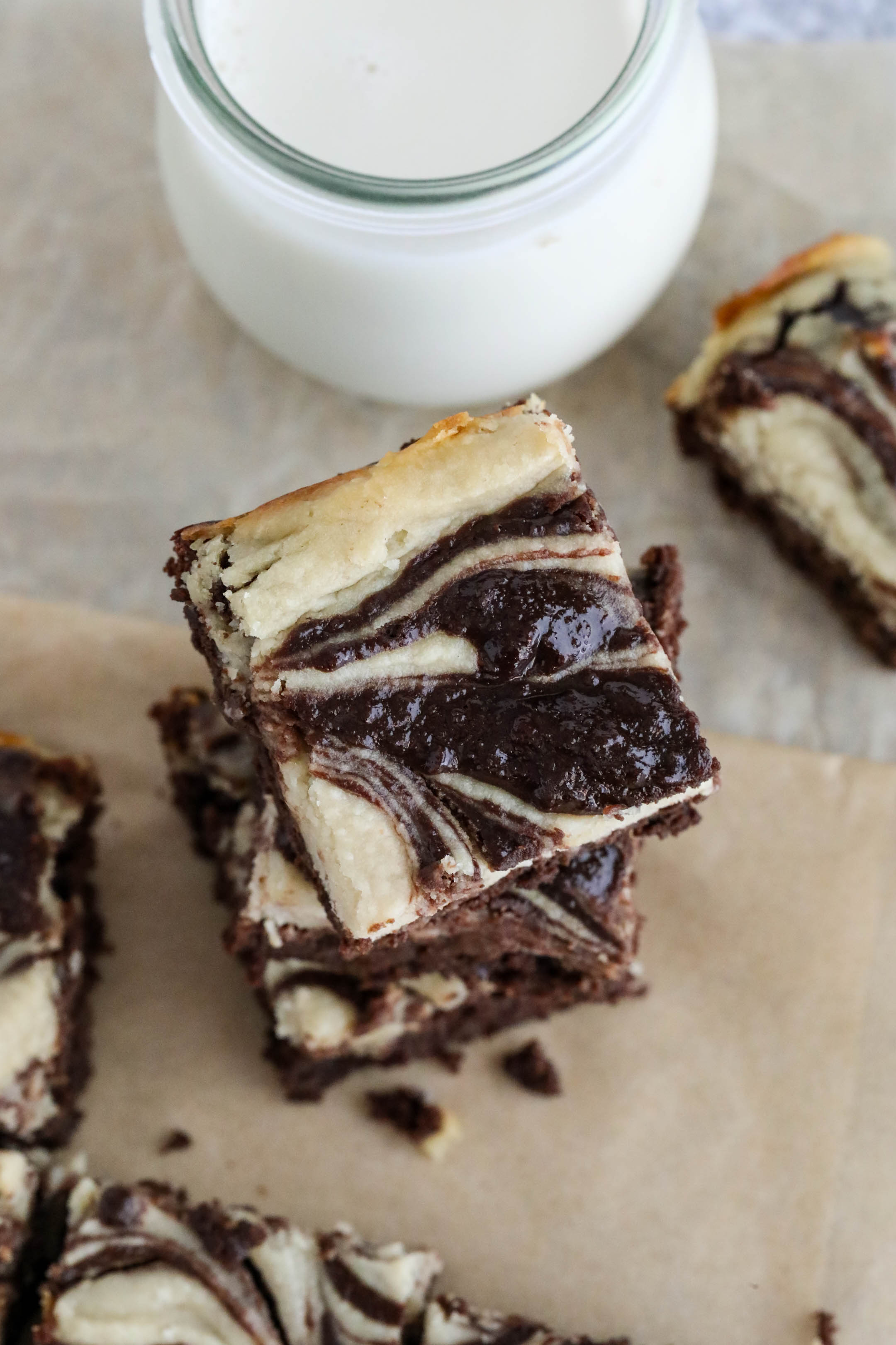 Gluten-Free Vegan Cream Cheese Brownies