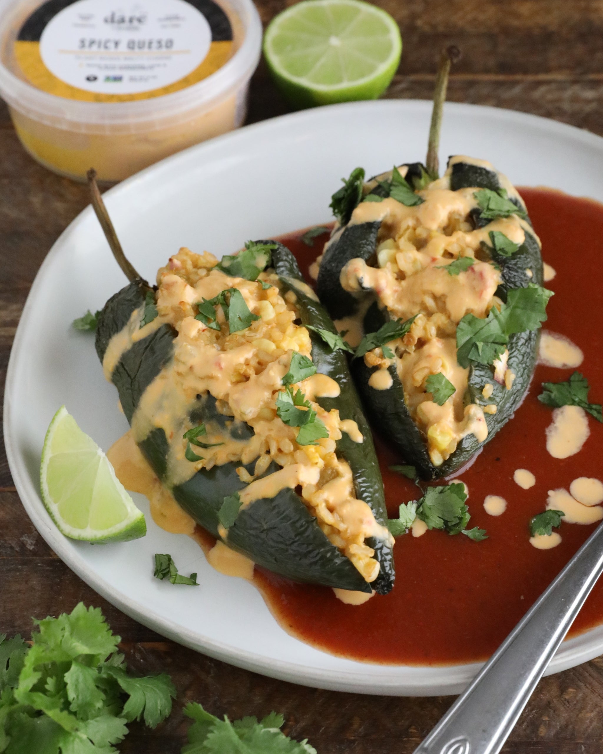 Easy Chile Relleno (Baked and Dairy-Free)