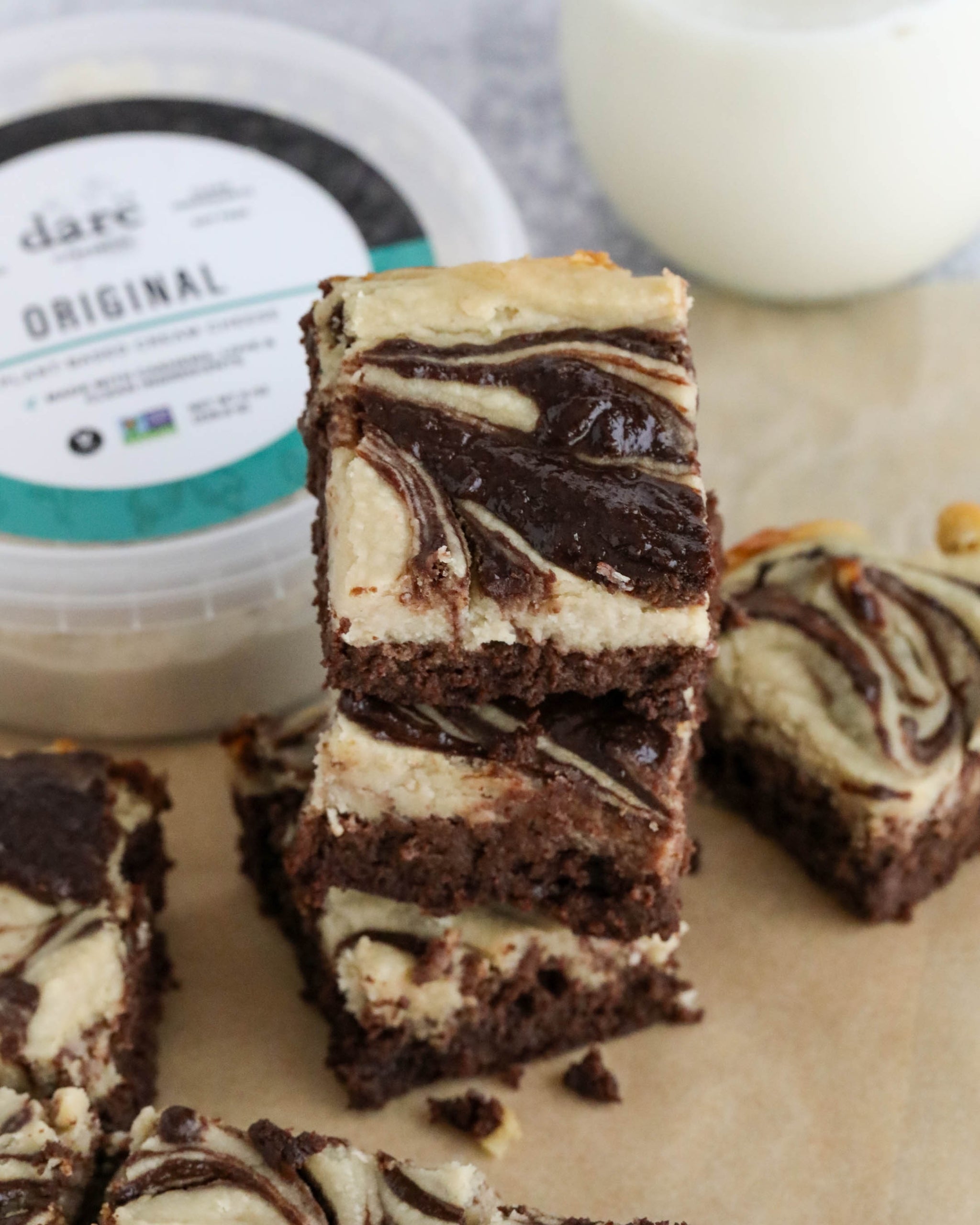 Gluten-Free Vegan Cream Cheese Brownies