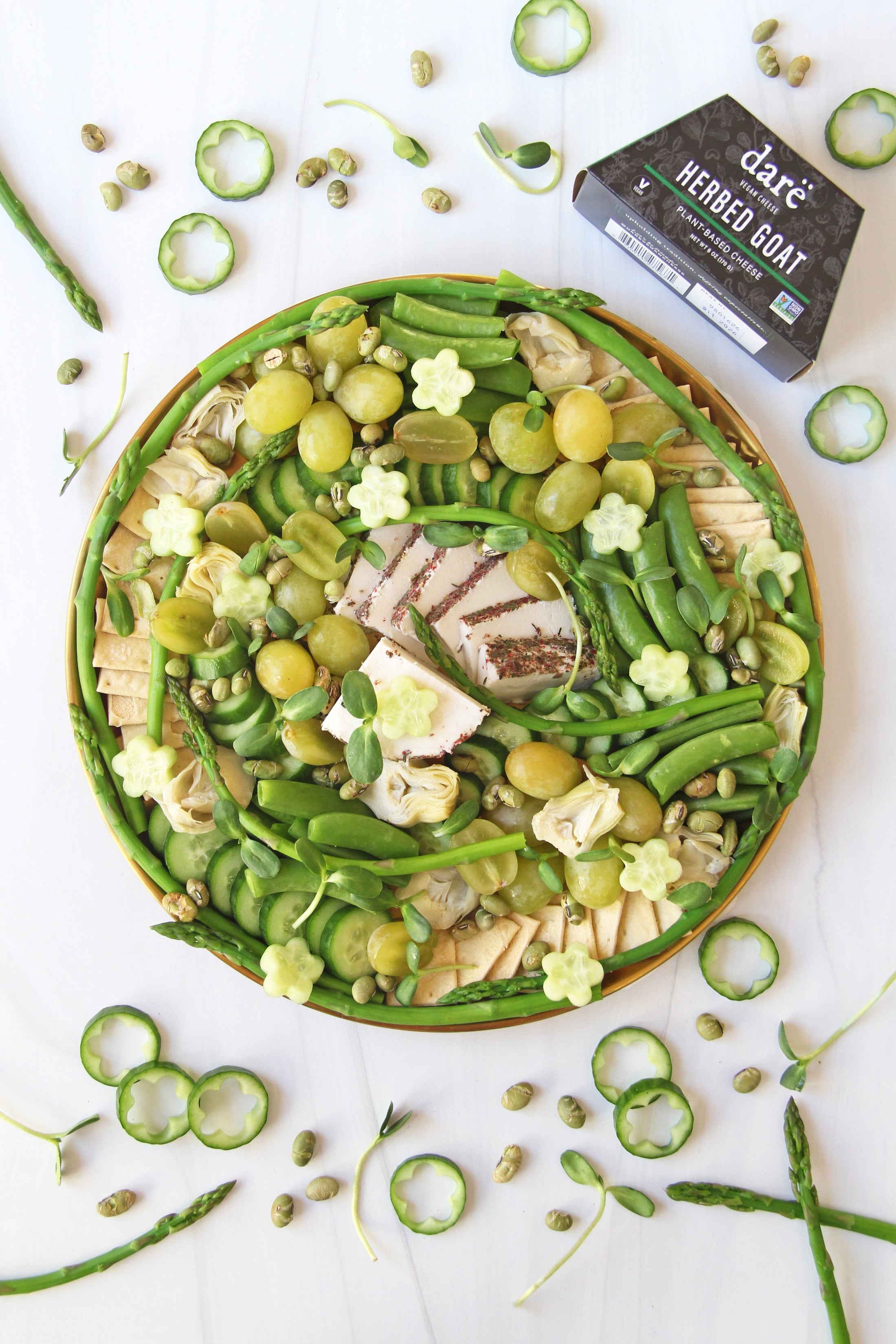 Green Goddess Snack Board