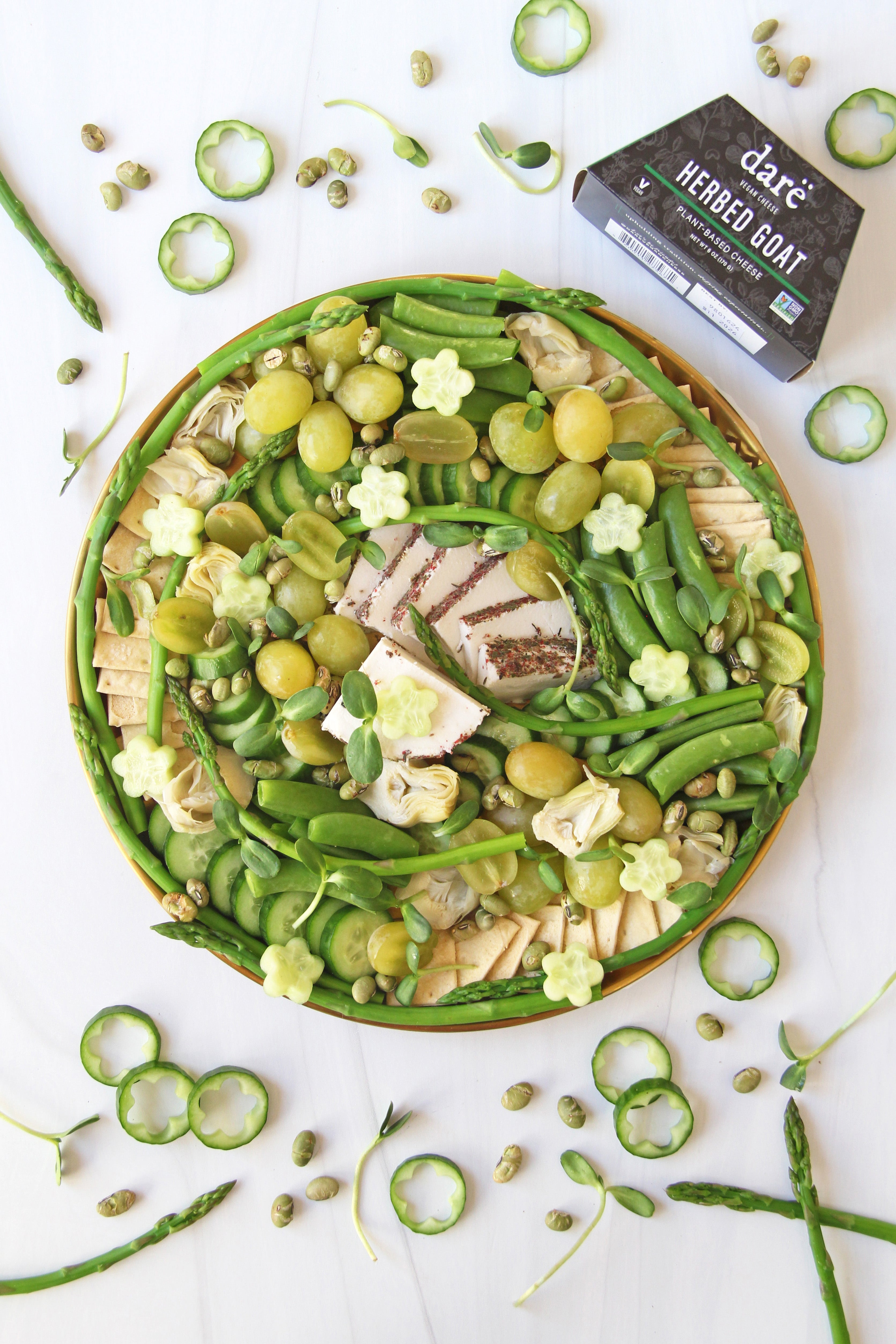 Green Goddess Snack Board