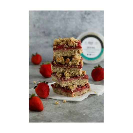Strawberry Oatmeal Bars