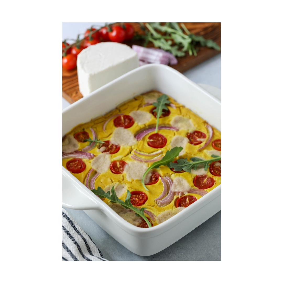 Vegan Goat Cheese Frittata