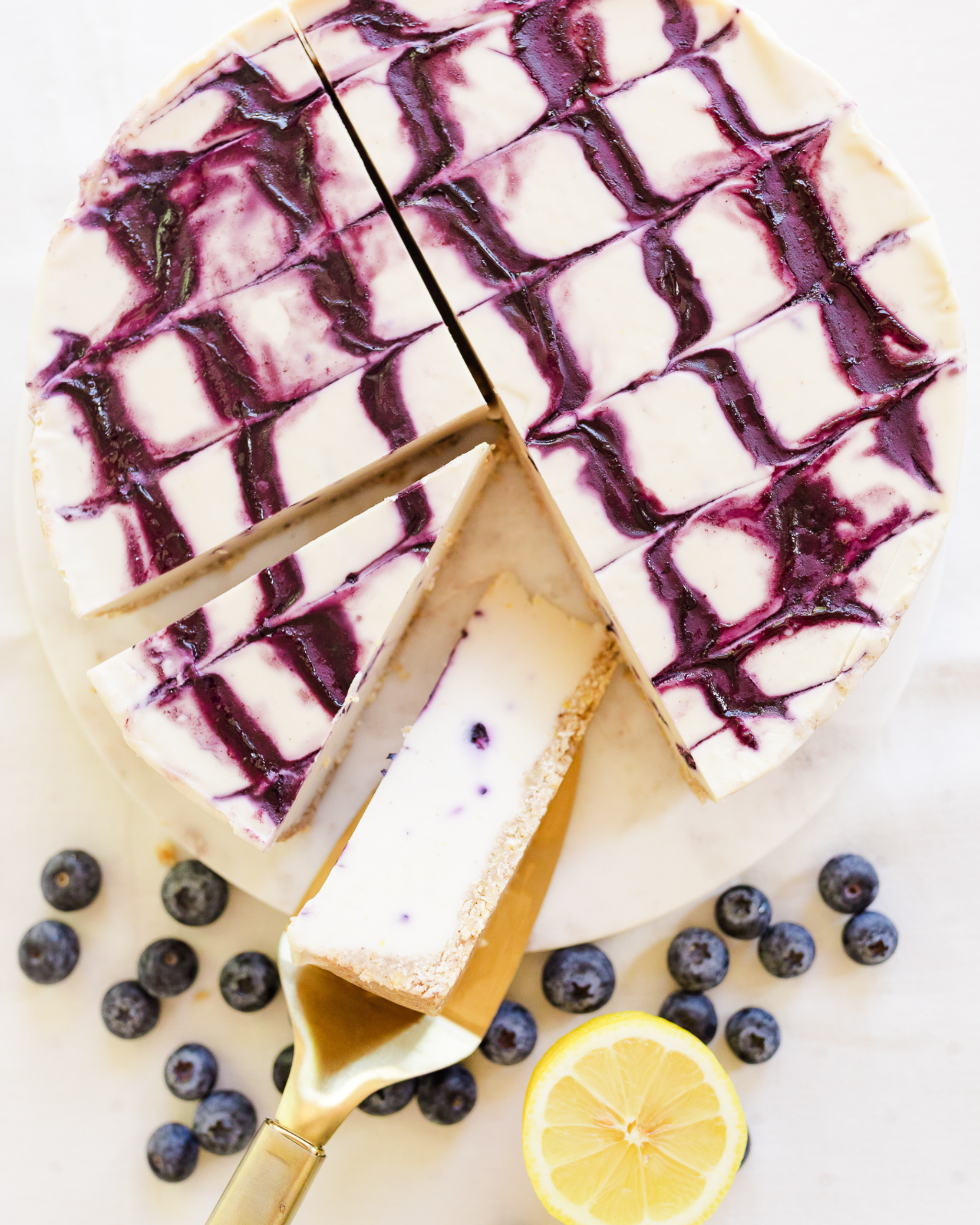 Blueberry Lemon Cheesecake