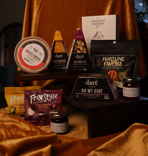 Load image 1 in gallery view. Holiday Vegan Cheeseboard Box