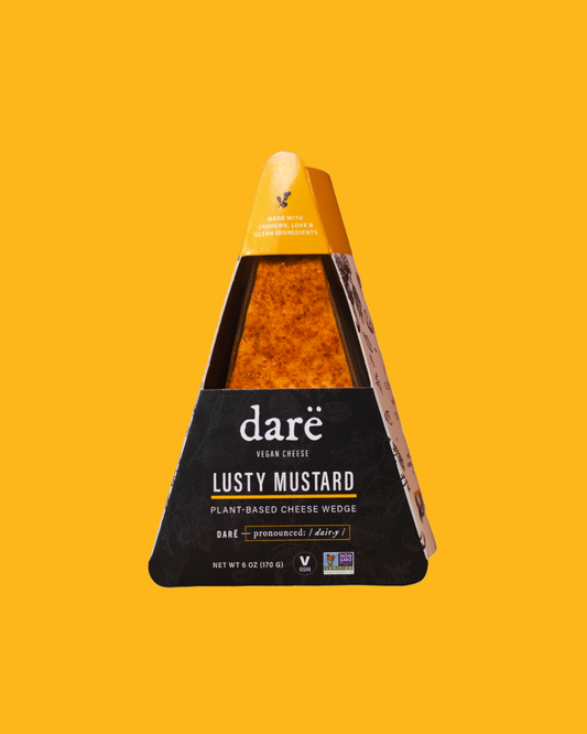 Lusty Mustard - Plant-Based Vegan Cheese Wedge