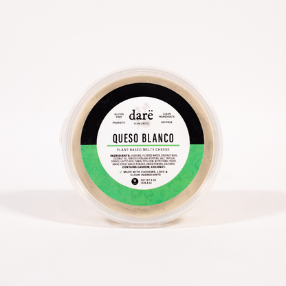 Darë Vegan Cheese brand Queso Blanco dip