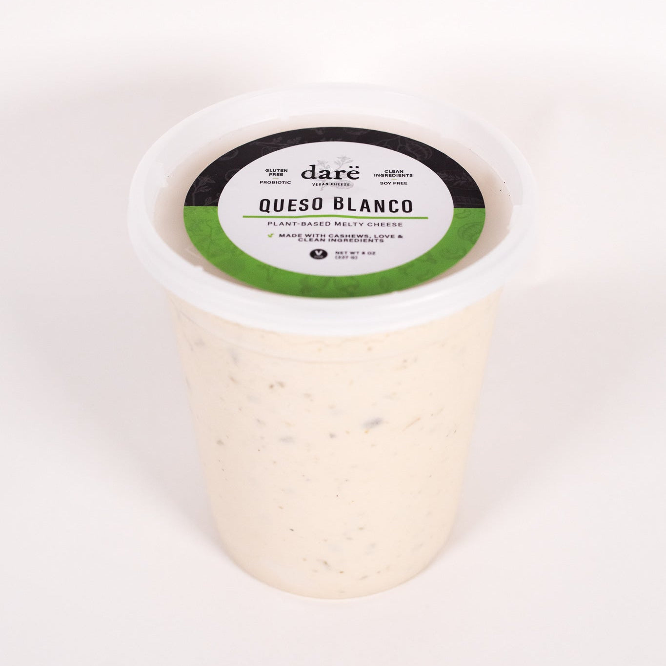 Container of Dare Queso Blanco on a white background