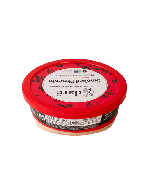 Load image 1 in gallery view. Back of Smoked Pimento Dip container