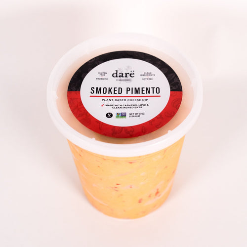 Load image 1 in gallery view. Container of Dare Smoked Pimento cheese on a white background