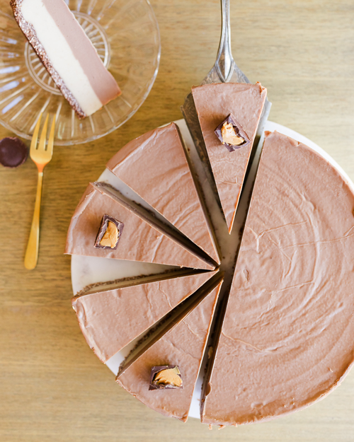 Load image 1 in gallery view. Sunbutter Cup Cheesecake