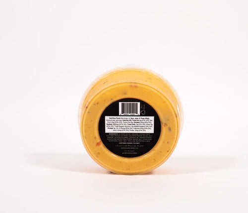Load image 1 in gallery view. spicy queso product photo of nutritional label